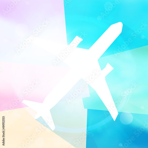 plane summer water design