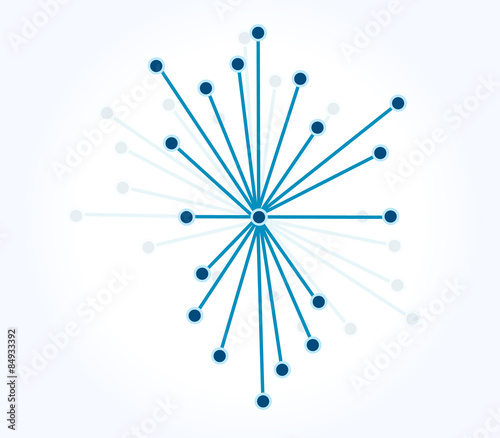 Network technology background.Vector illustration EPS10