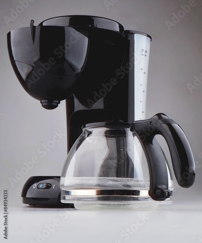 a machine for brewing coffee