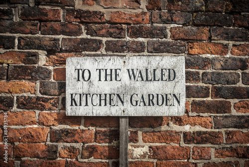 Kitchen Garden Sign © hubb67