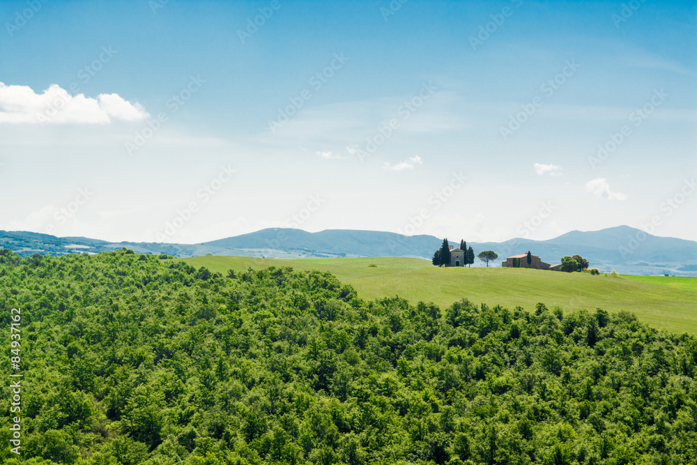 Cappella della Madonna di Vitaleta, 1590 Stock Photo | Adobe Stock