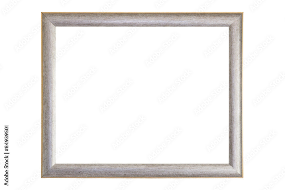 Blank silver and gold picture frame Blank silver and gold picture frame