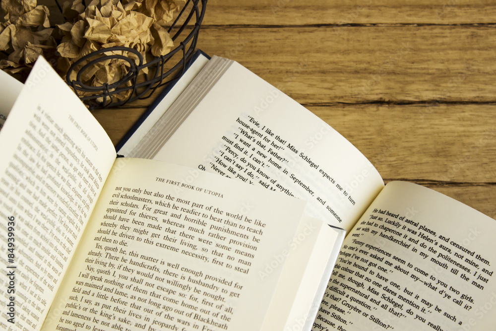 Naklejka premium 英語の本