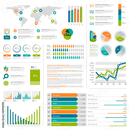 Infographic elements