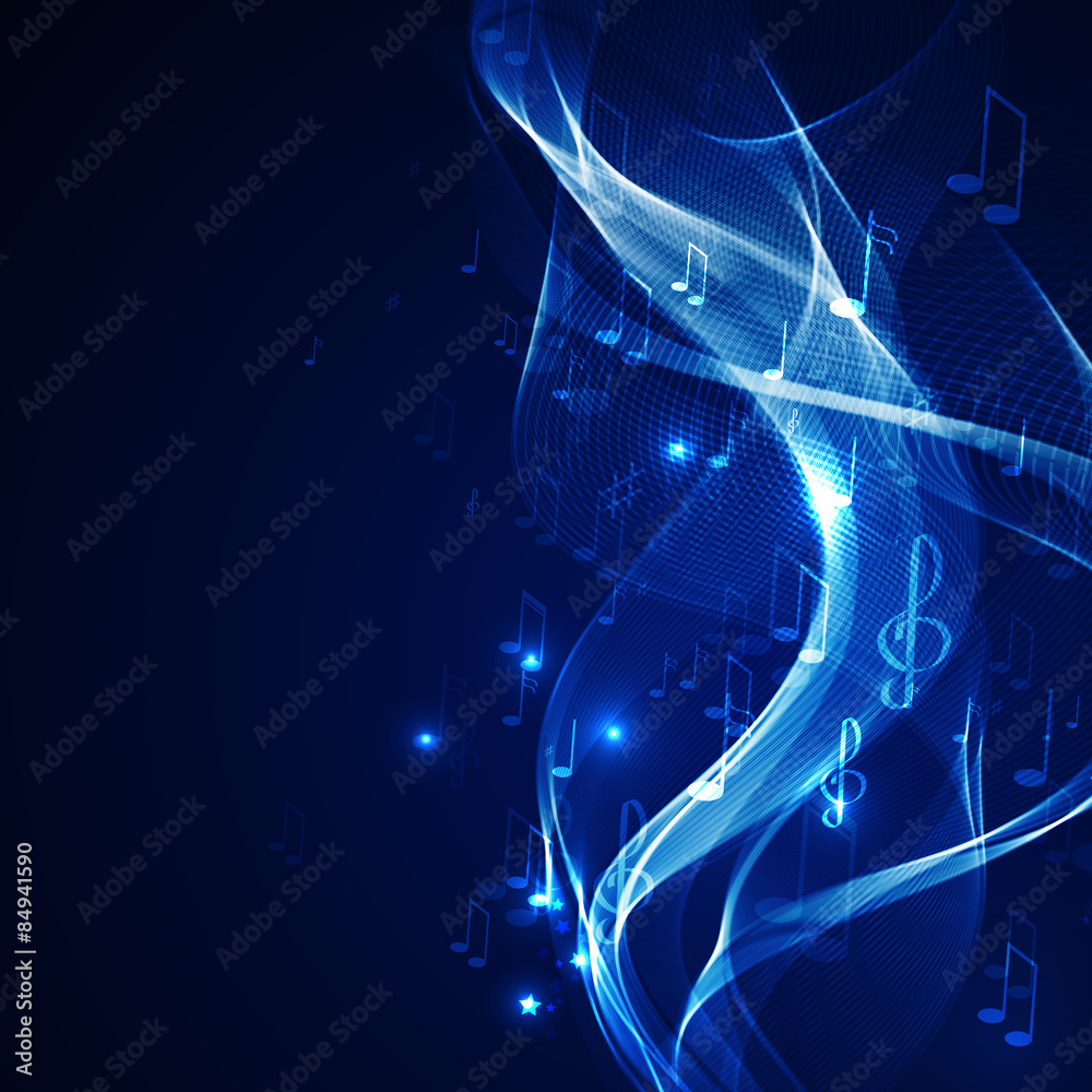 abstract music background