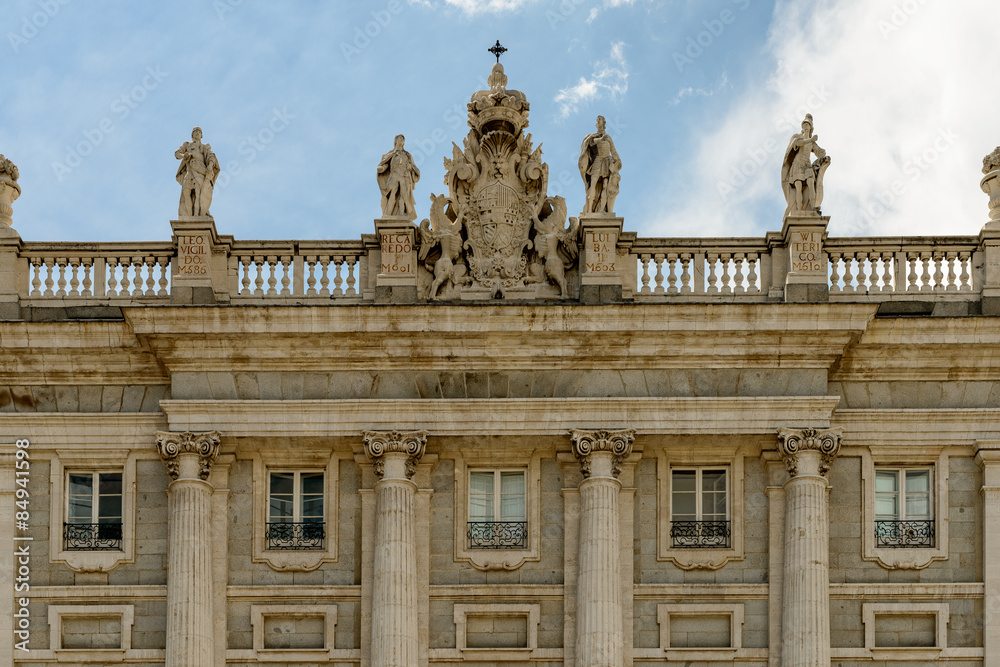 Fototapeta premium Madrid Palazzo Reale