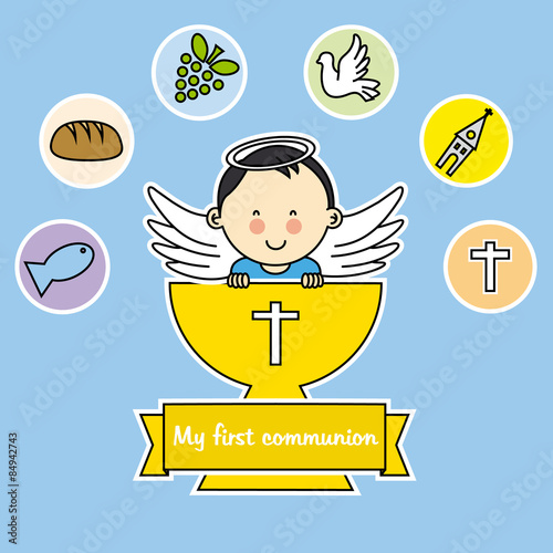 first communion boy