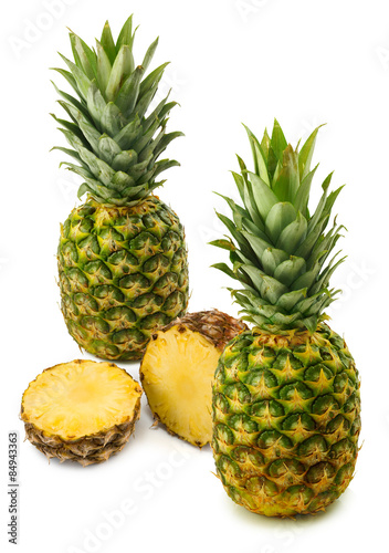 Isolated image of a pineapple