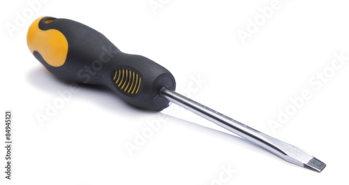 Photo Screwdriver, Work Tool, Isolated.