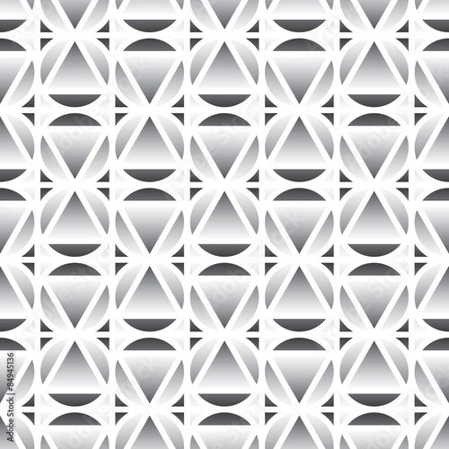 Seamless abstract grey and white texture pattern