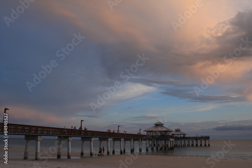 Abendstimmung am Pier von Fort Myers Beach © holger.l.berlin