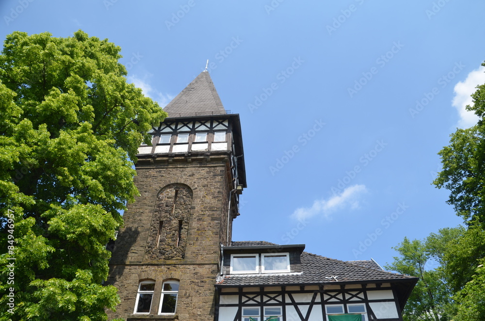 Naklejka premium Wittekindsburg bei Porta Westfalica