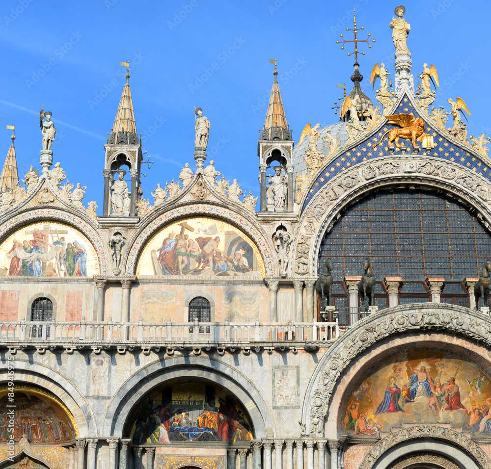 San Marco Basilica in Venice, Italy