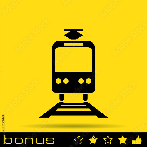 icon tram