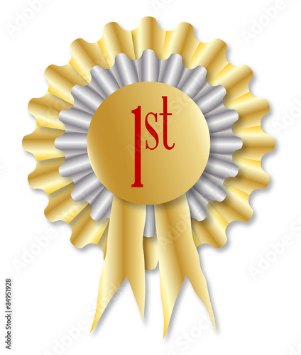First Prize Rosette