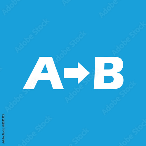 A to B icon