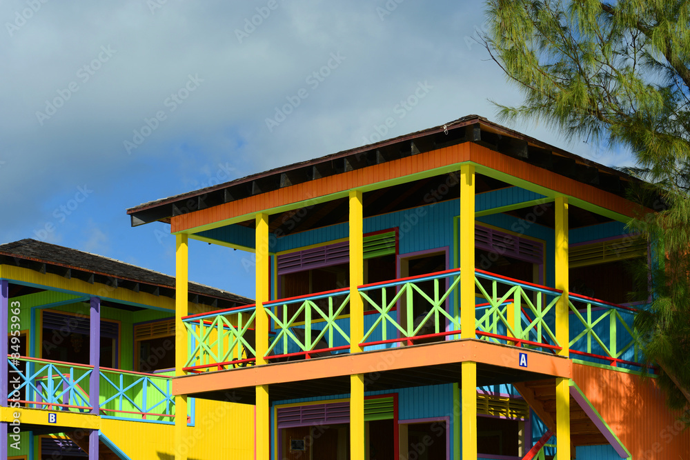Villa on Half Moon Cay, Little San Salvador Island, Bahamas