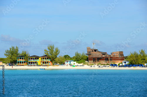 Half Moon Cay, Little San Salvador Island, the Bahamas.  photo