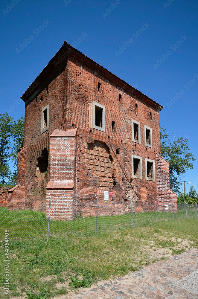 Gołańcz zamek Gołańcz zamek