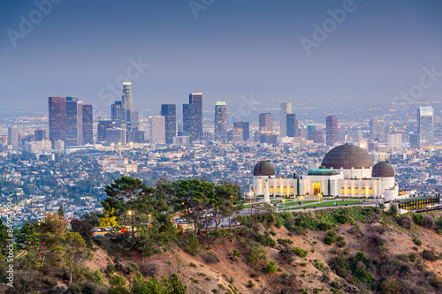 Obraz na plátně LA Skyline