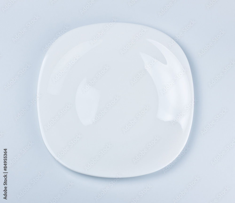 empty white dish empty white dish