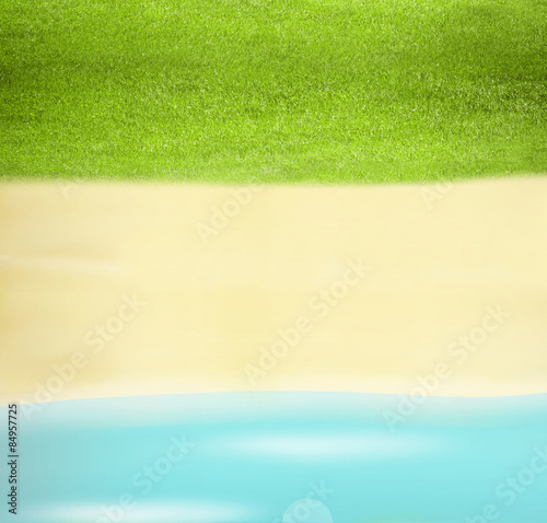 summer water background