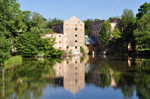 old water mill in Breclav,Czech republic