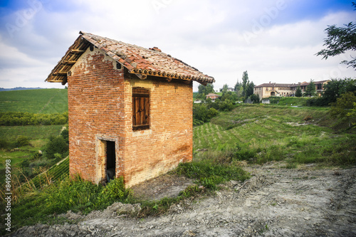 Small house made of bricks