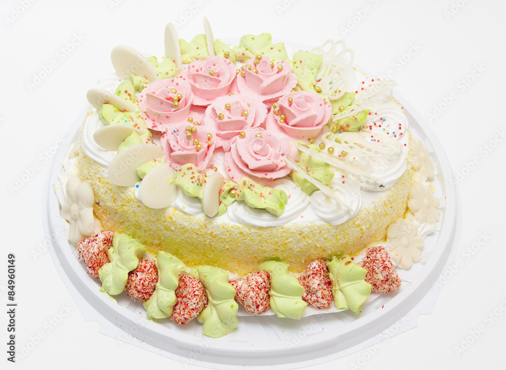 sweet pie with cream roses sweet pie with cream roses