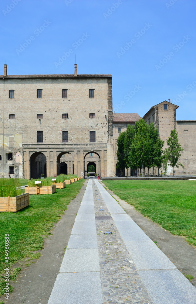 Parma - Piazzale della Pace con Palazzo della Pilotta