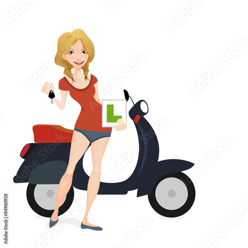 New driver illustration