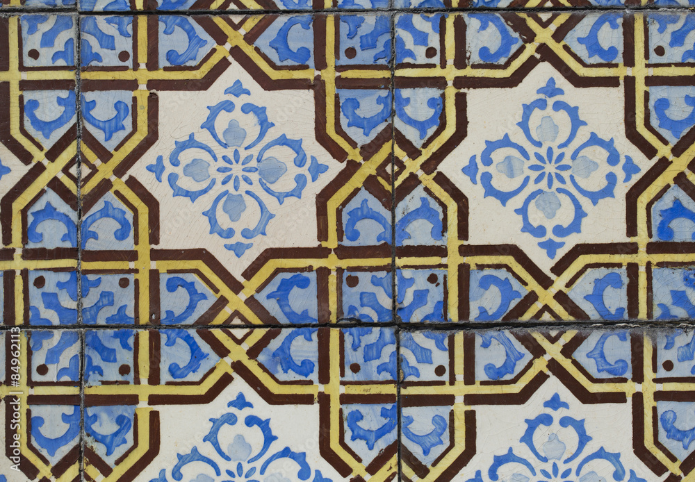 vintage ceramic tile
