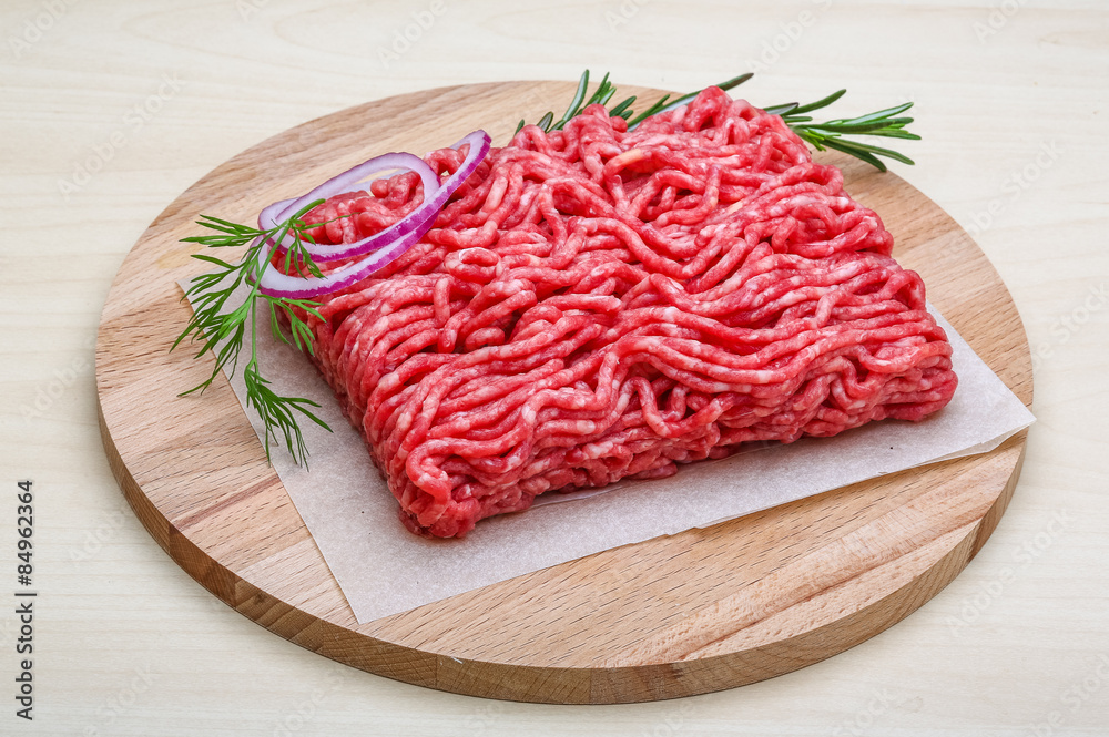 Raw beef minced meat Raw beef minced meat