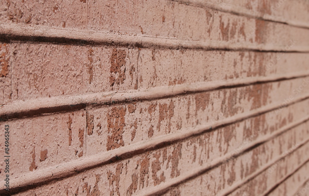 Old empty brick wall background, plaster falling off Old empty brick wall background, plaster falling off