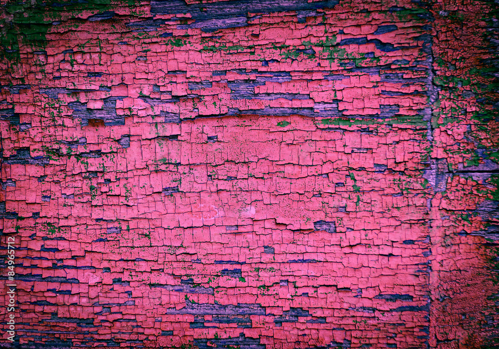 Obraz premium Wooden texture with scratches and cracks. It can be used as a background