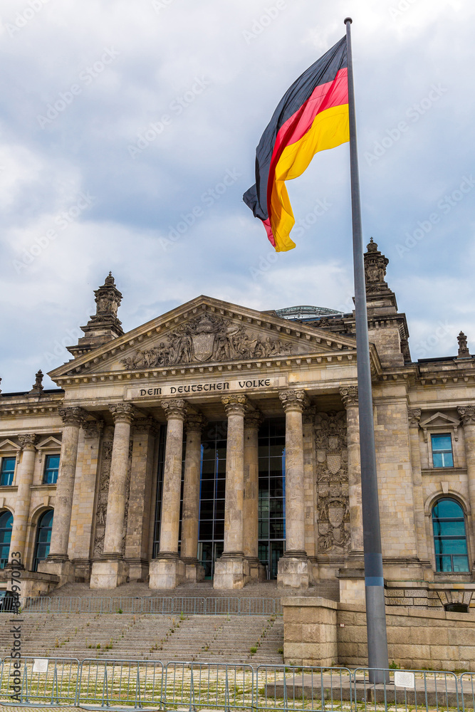 Obraz premium Reichstag building in Berlin