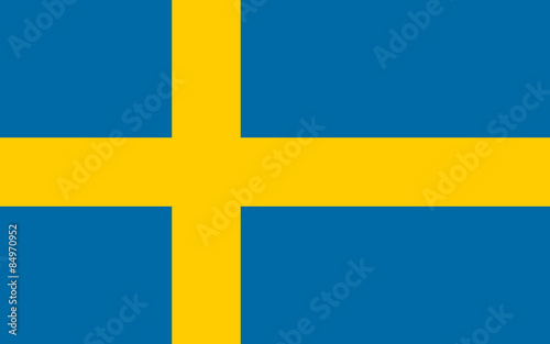 Flag of Sweden Horizontal