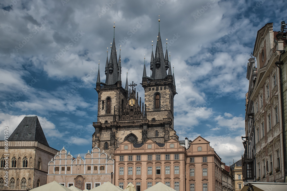 Prague -  Church of Our Lady before Tyn