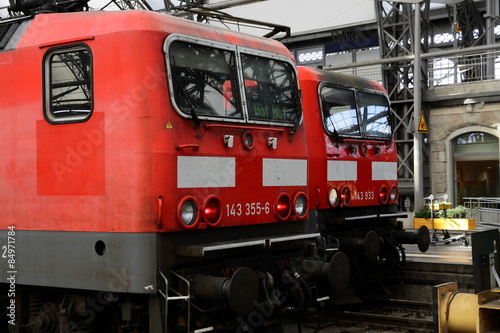 Plakat Bahnstreik