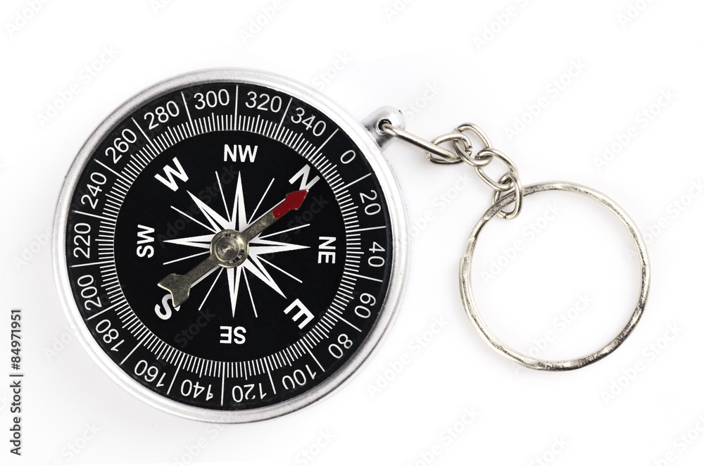 compass on white background compass on white background