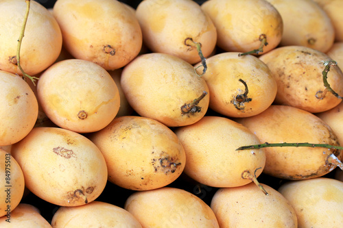 Ripe mango in the market