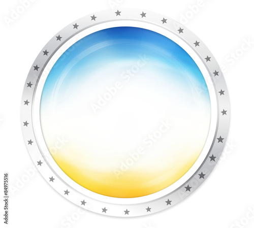 Round Icon Stars Borders