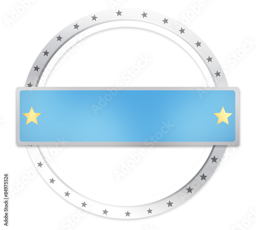 Round Icon Stars Borders