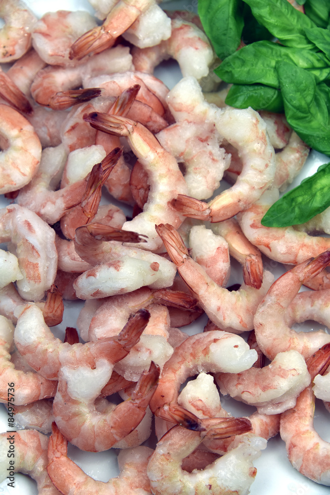 Jumbo Shrimp with Fresh Basil Jumbo Shrimp with Fresh Basil