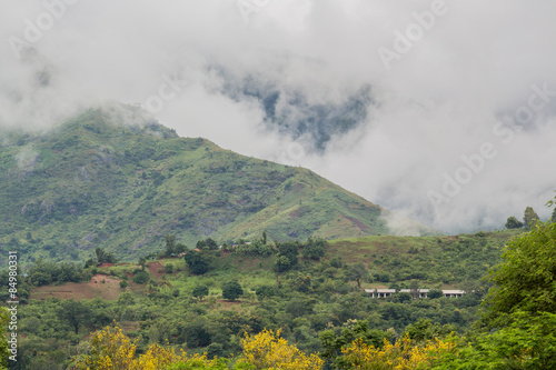 Uluguru Mountains in the Eastern Region of Tanzania