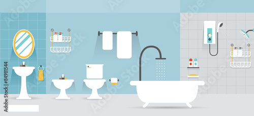 Bathroom Furniture Display Panorama