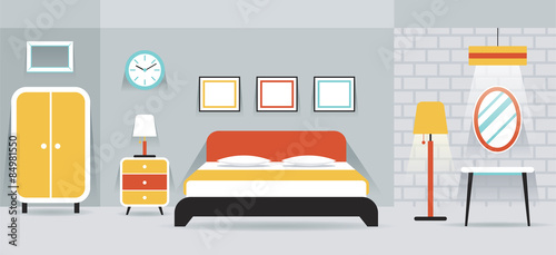 Bedroom Furniture Display Panorama