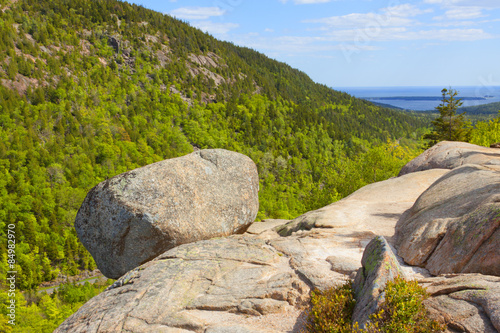 Mountainous landscape.