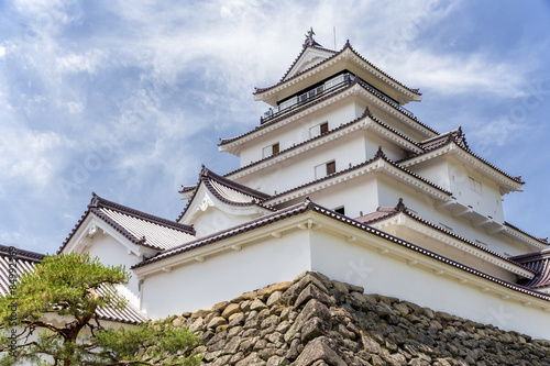 Tsyrygajo, Japanese Castle in Aizu Wakamatsu Fukushima, Japan photo