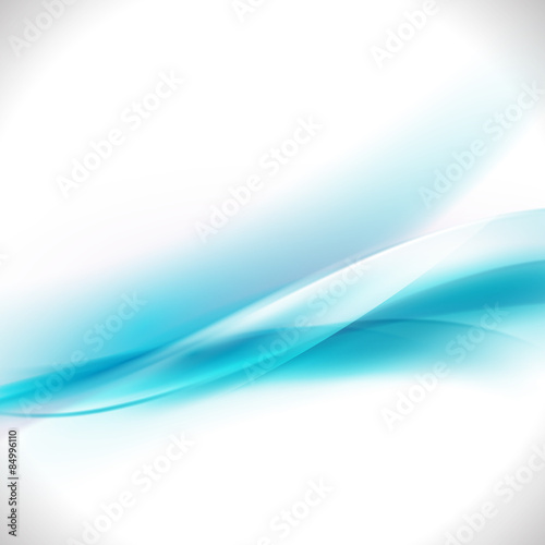 Abstract smooth bright flow background for tech or science 